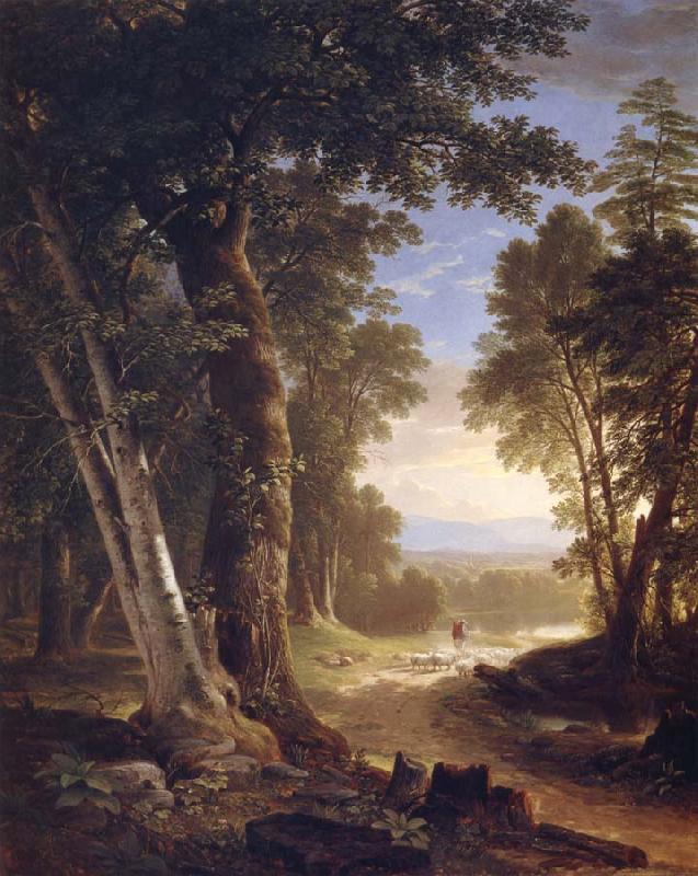 Asher Brown Durand The Beeches oil painting image